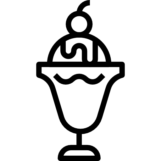 Ice cream dessert sweet summertime icon Ice cream dessert sweet summertime icon