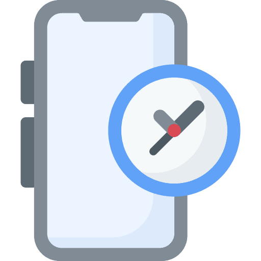 Time timetable efficiency time management icon