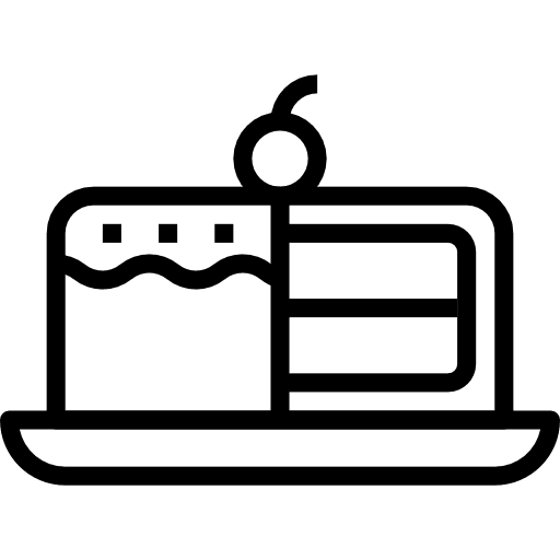 Cake triangular food and drink dessert icon Cake triangular food and drink dessert icon