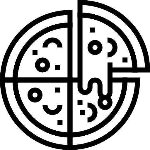 Pizza italian food pizzas food and restaurant icon Pizza italian food pizzas food and restaurant icon