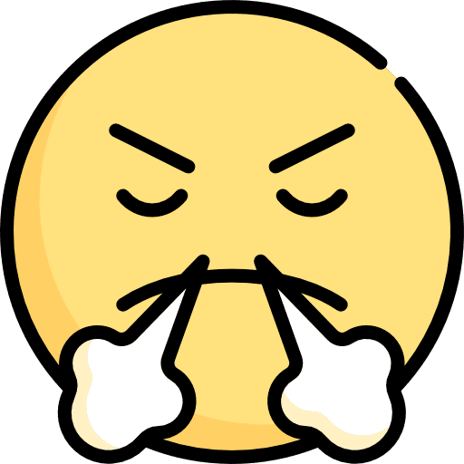 Angry mad emoticons feelings icon