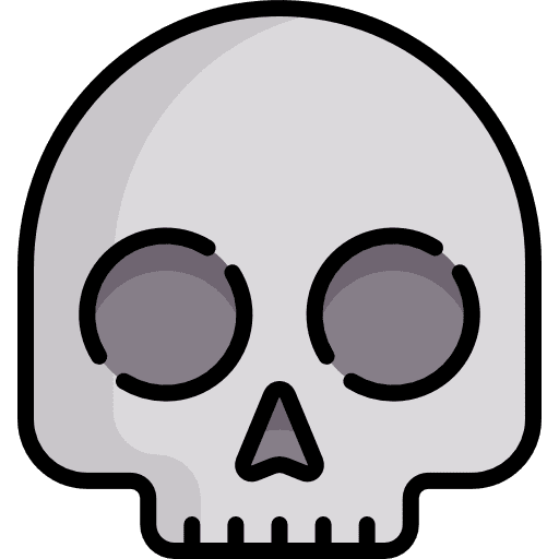 Skull emoticons skull emoji icon