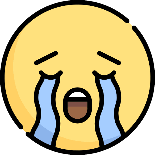 Crying feelings crying emoticons icon