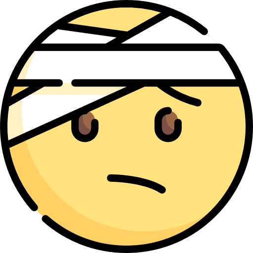 Injured feelings smileys emoticons icon
