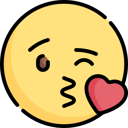 Kiss feelings emoticons smileys icon