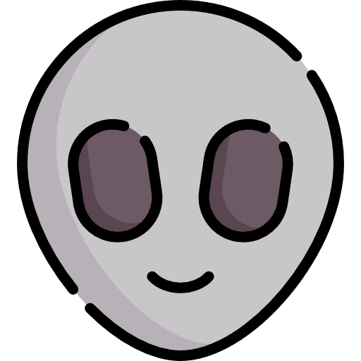 Alien emoticons smileys feelings icon