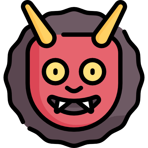 Demon emoji demon feelings icon