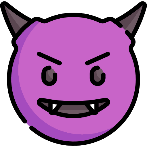 Devil smileys devil emoticons icon