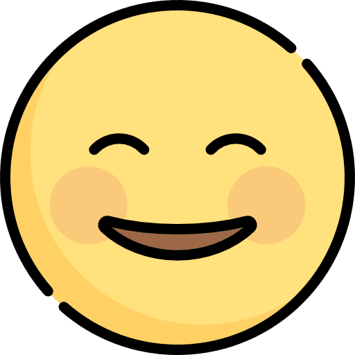 Happy feelings emoji emoticons icon