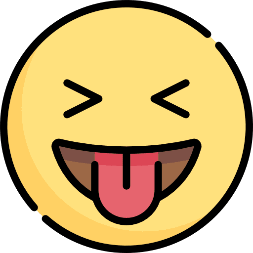Tongue emoticons tongue emoji icon
