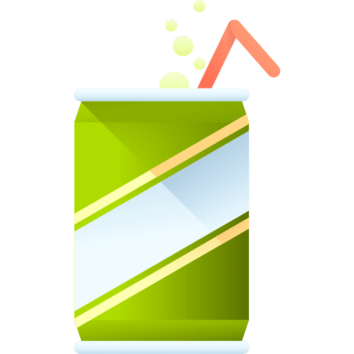 Soda food and restaurant food sugar icon