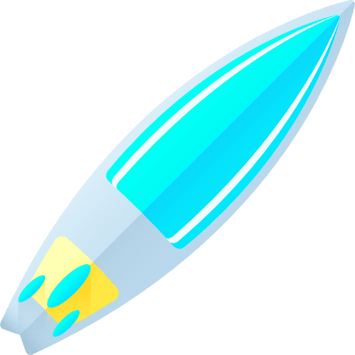 Surfboard surfboard surf holidays icon