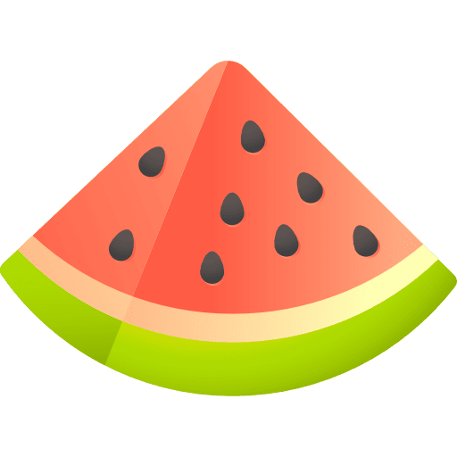 Watermelon food and restaurant diet healthy food icon