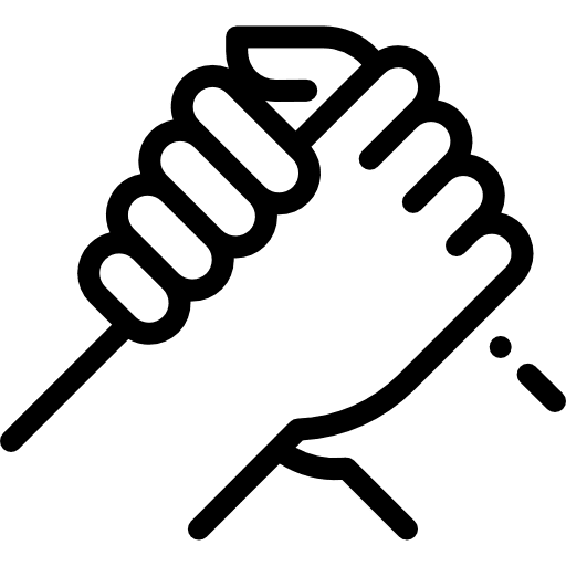 Support supporter involved support icon