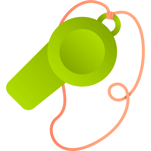 Whistle musical instrument whistle tool icon