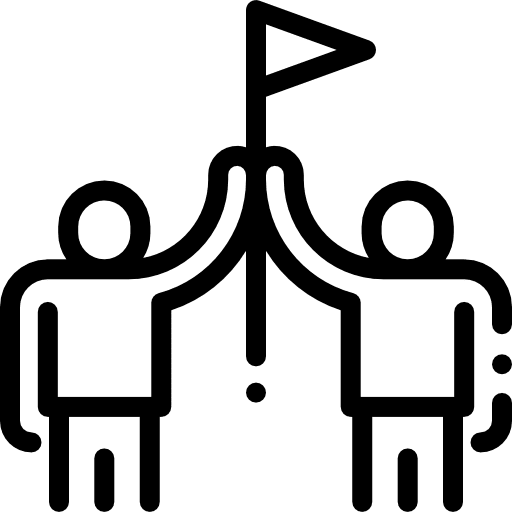 Win win win people cost per lead icon Win win win people cost per lead icon