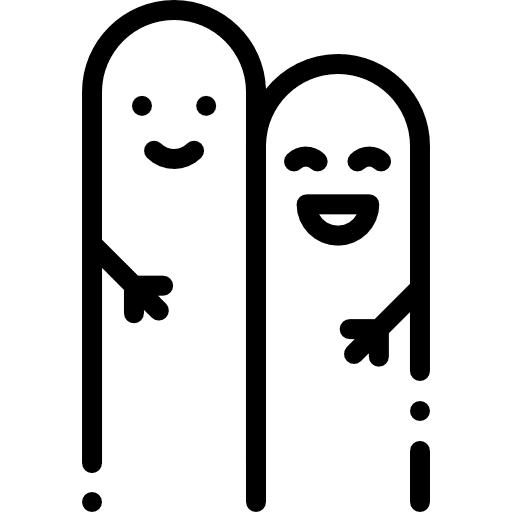 Friends smiley hands and gestures friends icon Friends smiley hands and gestures friends icon