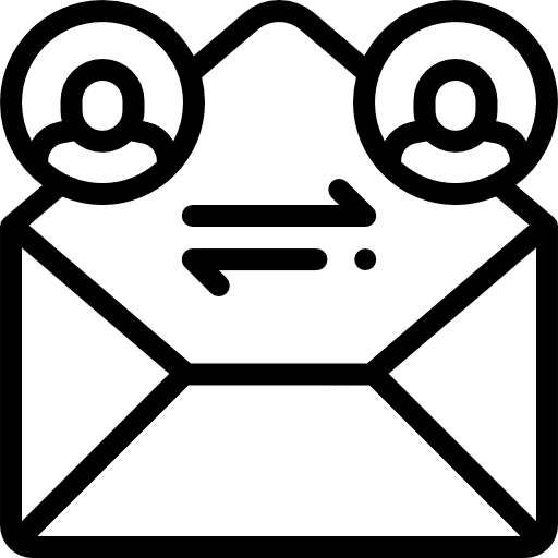 Mailing correspondence envelopes envelope icon Mailing correspondence envelopes envelope icon