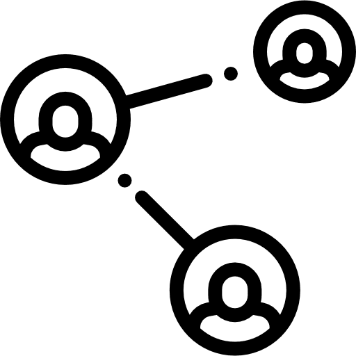 Share collaboration networking employee icon Share collaboration networking employee icon