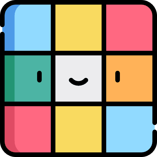 Rubik toy rubik cube icon