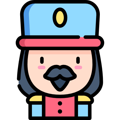 Nutcracker gaming adornment person icon Nutcracker gaming adornment person icon