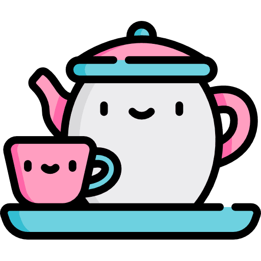 Tea pot kettle hot drink kitchenware icon Tea pot kettle hot drink kitchenware icon