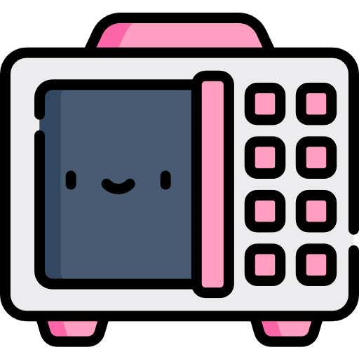 Microwave heating kitchenware food and restaurant icon Microwave heating kitchenware food and restaurant icon