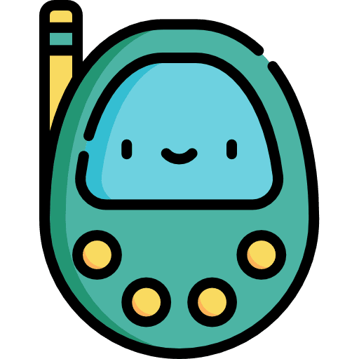 Virtual pet virtual pet gaming retro icon Virtual pet virtual pet gaming retro icon