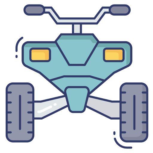Atv bike atv transportation icon