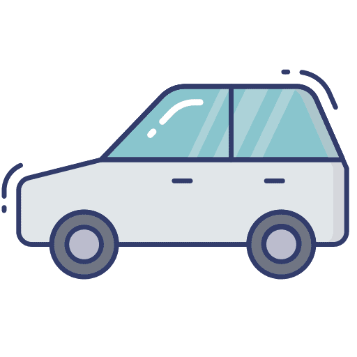 Car vehicle transportation travel icon