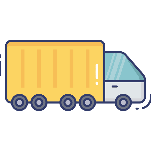 Delivery truck delivery truck automobile vehicle icon