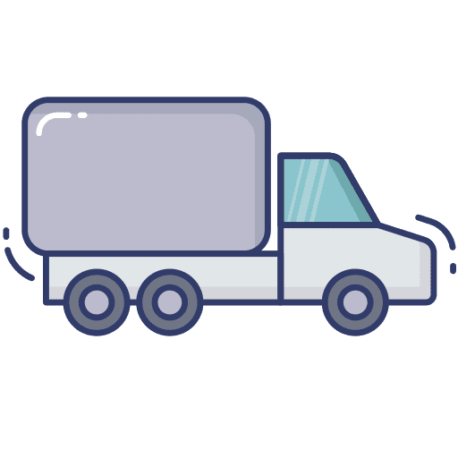 Truck truck automobile delivery icon