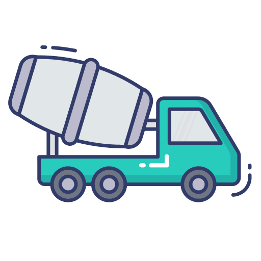 Concrete mixer mixer concrete mixer cement icon