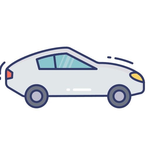 Car transportation car travel icon