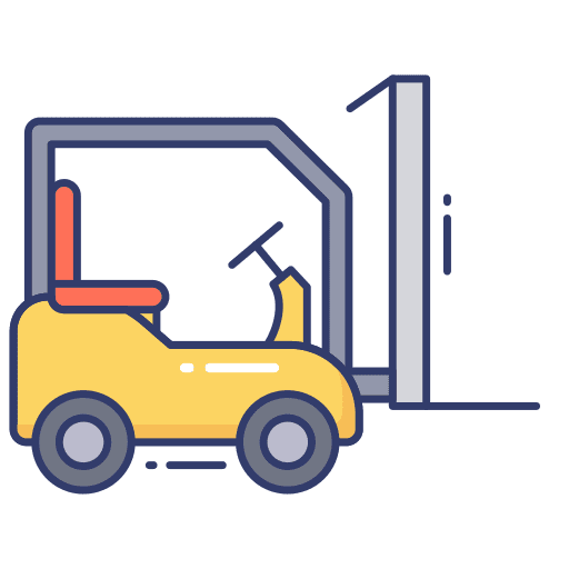 Forklift forklift transportation transport icon