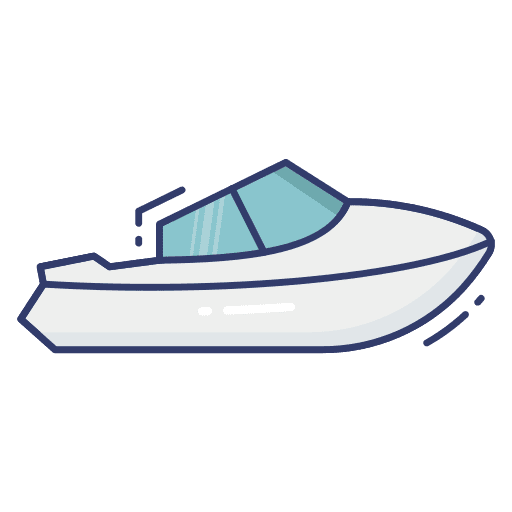 Yacht transportation transport travel icon