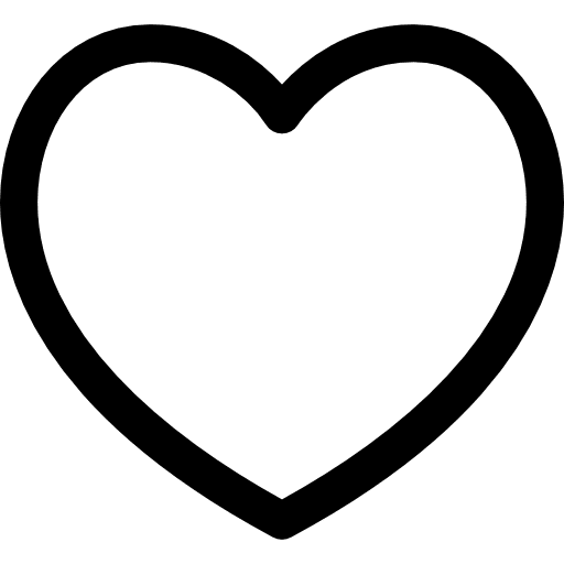 Passion heart like passion icon