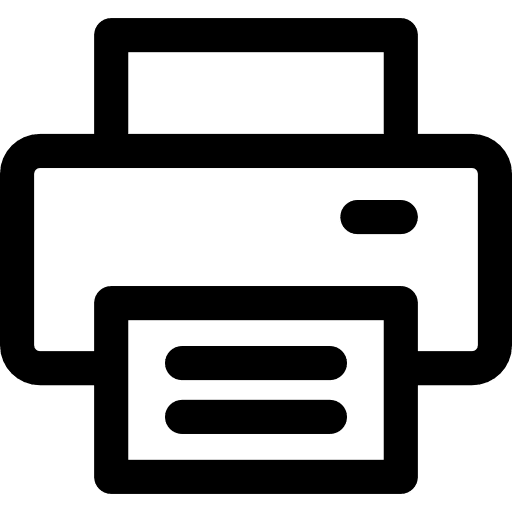 Printing printer printing print icon