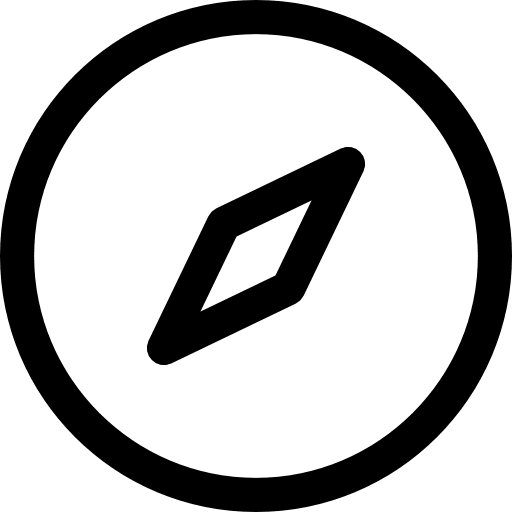 Cardinal point cardinal point orientation ui icon