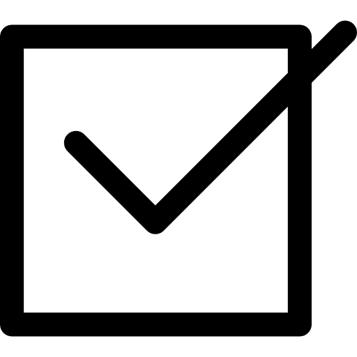 Tick interface mark tick icon