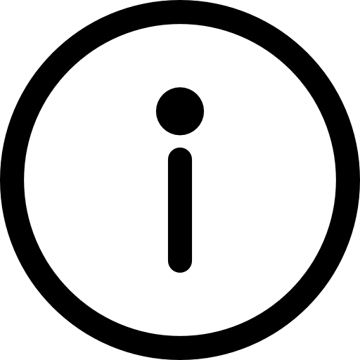 Information about interface information icon