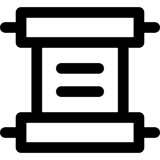 Scroll file document ui icon