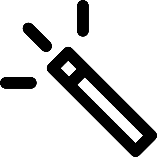 Magician magician wand magic icon