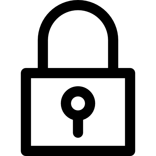 Padlock security padlock locked icon