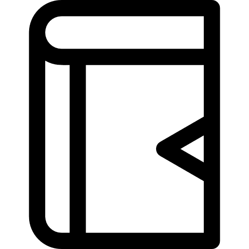 Phone book phone book notebook book icon