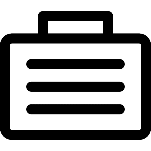 Attache case attache case ui note case icon