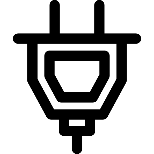 Connector electric electricity plug icon