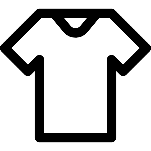 V-neck t shirt short sleeves v neck icon