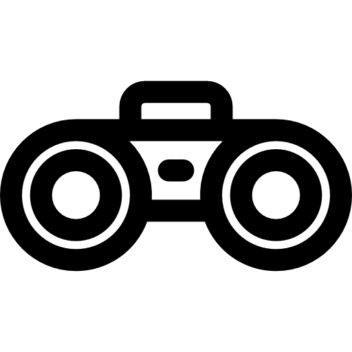 Binoculars networking binoculars search icon