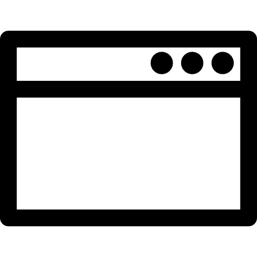 Framework frame screen framework icon